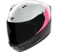 Nolan N60-6 Verniciatura Speciale 347, full face helmet 3XL Black/Light Grey/Rose