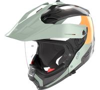 Nolan N70-2 X Selvado 348, modular helmet M Matt Black/Green/Orange/White