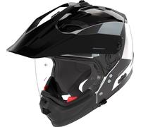 Nolan N70-2 X 06 Turbine Helmet, black-white, size XS for Men