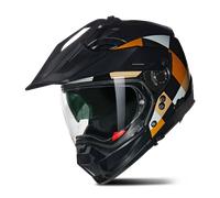 Crossover Helmet Nolan N70-2 X RUVIDO 343 Nero / Grigio / Ocra
