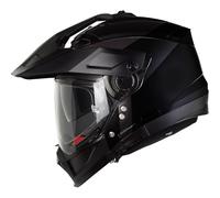 Nolan N70-2 X Classico Full Face Adventure Motorcycle Helmet - Gloss Black