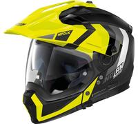Nolan N70-2 X Decurio N-Com Helmet, black-yellow, size XS for Men
