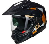 Nolan N70-2 X Ruvido 343, modular helmet S Black/Grey/Dark Orange