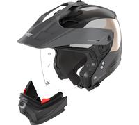 Nolan N70-2 X Selvado 347, modular helmet XL Matt Black/Dark Grey/Beige/White