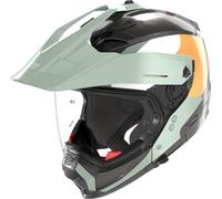 Nolan N70-2 X Selvado 348, modular helmet S Matt Black/Green/Orange/White