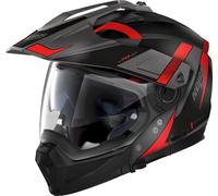 Nolan N70-2 X Skyfall N-Com, modular helmet S Matt Black/Grey/Red