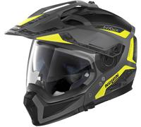 Nolan N70-2 X Torpedo N-Com Helmet, black-yellow, size XS for Men