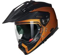 Nolan N70-2X 06 Classico Nobile N-Com Motocross Helmet, brown-beige, size XL for Men