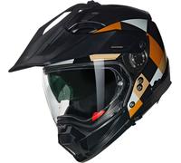Nolan N70-2X 06 Ruvido N-Com Motocross Helmet, black-grey-brown, size M for Men