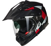 Nolan N70-2 X Ruvido 342, modular helmet XL Black/Grey/Red