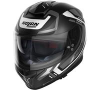 Nolan N80-8 Ally N-Com Helmet, black matt/white, size XL (62)