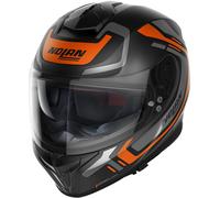 Nolan N80-8 Ally N-Com Helmet, black-orange, size 2XS 53 54 for Men