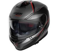 Nolan N80-8 Astute N-Com Helmet, grey/red, size XS (55)