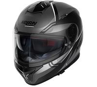 Nolan N80-8 Astute N-Com Helmet, grey-white, size 2XS 53 54 for Men