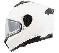 Nolan N80-8 Classic N-Com Full-Face Helmet Matt/White XL gray