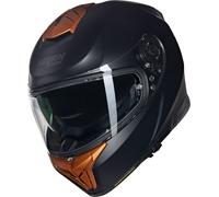 Nolan N80-8 Classico Nobile N-Com Helmet, black-brown-beige, size M for Men