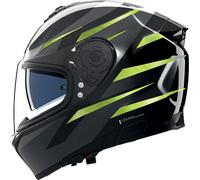 Nolan N80-8 Fervo 354, full face helmet L Black/Dark Grey/Neon-Yellow