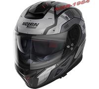 Nolan N80-8 Starscream Helmet N-Com Flat Black Gray Size XL