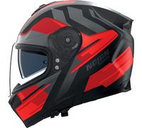 Nolan N80-8 Trittico 357, full face helmet 3XL Matt Black/Red/Dark Grey