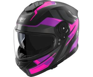 Nolan N80-8 Trittico 358, full face helmet 3XL Matt Black/Dark Grey/Purple/Pink