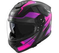 Nolan N80-8 Trittico 358, full face helmet M Matt Black/Dark Grey/Purple/Pink