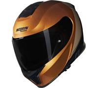 Nolan N80-8 Verniciatura Speciale N-Com Helmet, black-brown-beige, size 2XL for Men