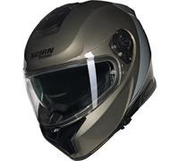 Nolan N80-8 Verniciatura Speciale N-Com Helmet, black-brown, size M for Men