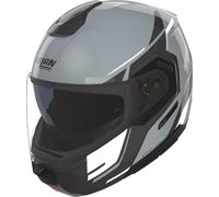 Nolan N90-3 Sincrono 352, flip up helmet XL Grey/Black/White