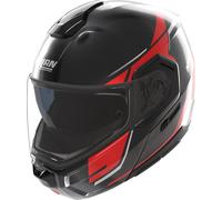 Nolan N90-3 Sincrono 350, flip up helmet XL Black/Red/White