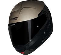 Nolan N90-3 06 Verniciatura Speciale N-Com Helmet, black-beige, size S for Men
