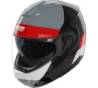 Nolan N90-3 Blocco 353, flip up helmet XXL Black/Grey/Red/White