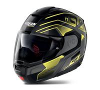 Nolan N90-3 Comeback N-COM Flip-Up Helmet 43 Metal Black 45S Metal Black 45
