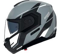 Nolan N90-3 Sincrono 352, flip up helmet XL Grey/Black/White