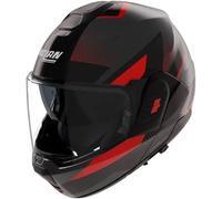 Nolan N120-1 Ciclone 364 Modular Helmet Matt Black/Dark Grey/Red XL
