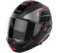 Nolan N120-1 06 Nightlife N-Com Helmet, black-grey-red, size S