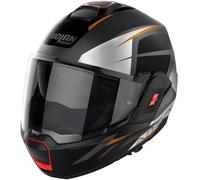 NOLAN NOLAN - Helmet N120-1 Nightlife N-Come Matt Lava Grey / Orange / Silver / Black / Matt Black M