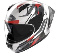 Nolan Full-Face Helmet N60-6 Sport Corsa 356 White/Grey/Red/Silver Size L