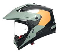 Nolan N70-2 X Selvado 348, modular helmet M Matt Black/Green/Orange/White
