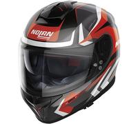 NOLAN NOLAN - Helmet N80-8 Rumble N-Com Metal Black / Red S