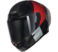 NOLAN NOLAN - Helmet X-804 RS Ultra Carbon Combo Gara Carbon / Red / Grey / Black XS