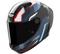 Nolan X-804 RS Ultra Carbon Piega 366, full face helmet S Carbon/Black/Dark Blue/Light Blue/Red