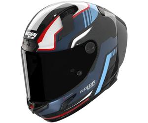 NOLAN NOLAN - Helmet X-804 RS Ultra Carbon Piega Carbon / Blue Deep / Blue Sky / Red XS