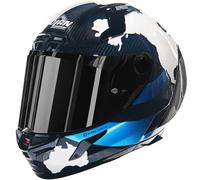 Nolan X-804 RS Ultra Carbon Checa 30th Anniversary, full face he M Dark Blue/White/Light Blue