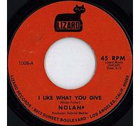 Nolan Porter - I LIKE WHAT YOU GIVE / SOMEBODY'S CRYIN (7'' 45 RPM VINYL RECORD)