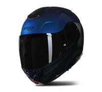 Nolan X-1005 Ultra Carbon Vern Speciale Flip Up Helmet - Carbon/Blue/Silver