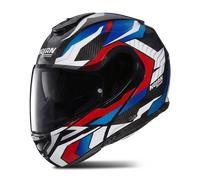 Nolan X-1005 UC Ritmo Modular Helmet Carbon/Red/BlueM Carbon,Red,Blue