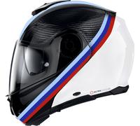 Nolan X-1005 Ultra Carbon Gemini 349, flip up helmet S White/Black/Red/Blue