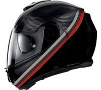 Nolan X-1005 Ultra Carbon Gemini 350, flip up helmet XS Black/Red/Grey