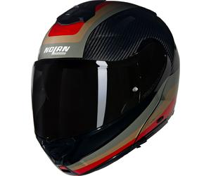 Nolan X-1005 Ultra Carbon Gran Tour 347, flip up helmet XL Black/Beige/Red