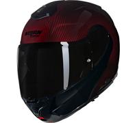 Nolan X-1005 Ultra Carbon Liquido N-Com Helmet, red, size S for Men